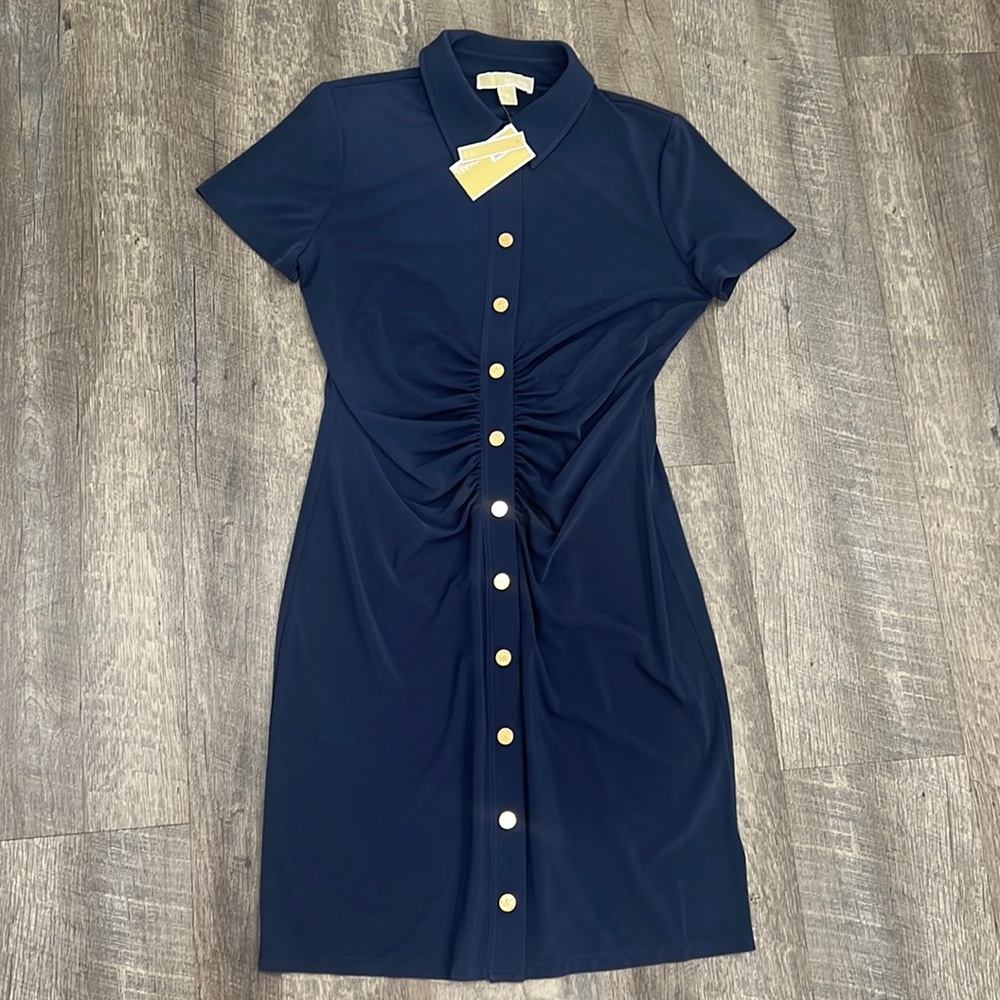 Button up dress